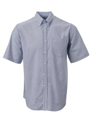 Mens Reece K372 S/S Shirt - Navy-0