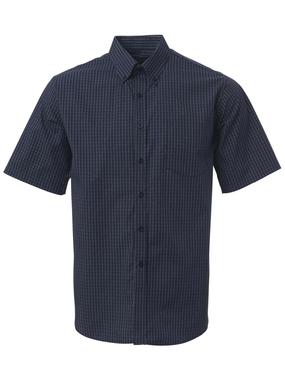 Mens S09 S/S Shirt - Navy-0