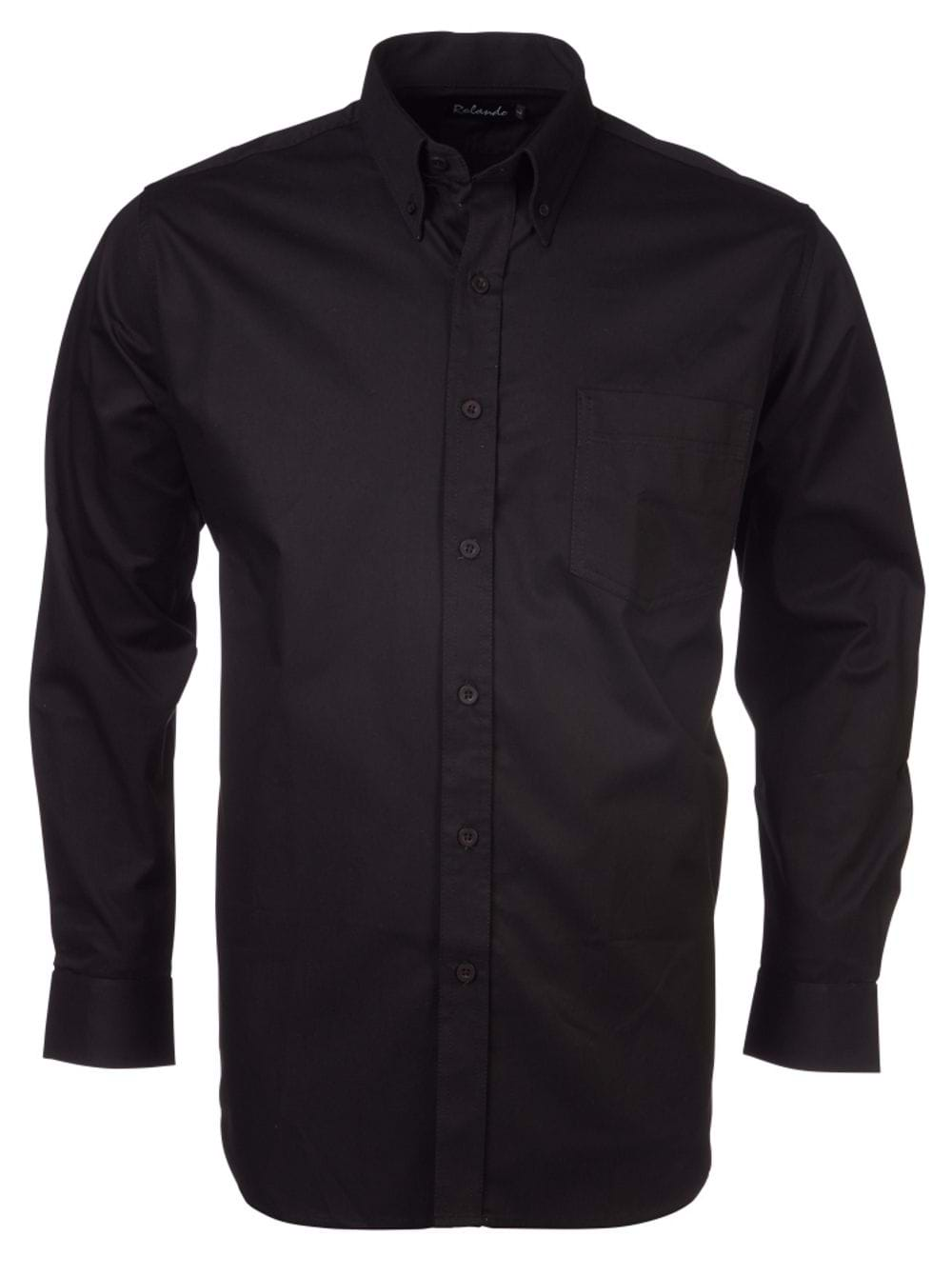 Mens K207 L/S Shirt - Black-0