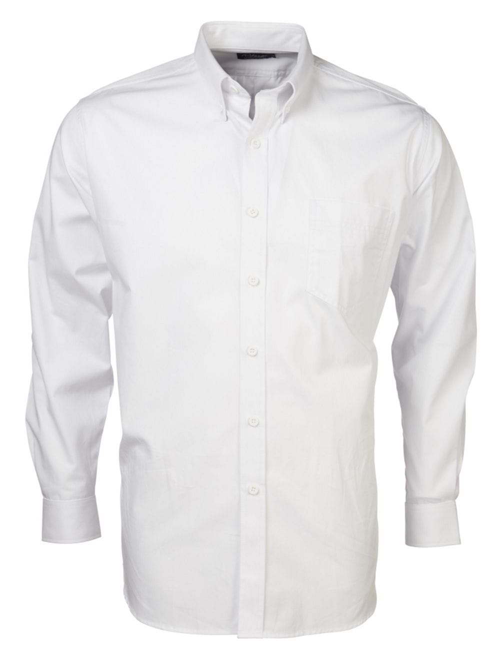 Mens K207 L/S Shirt - White-0