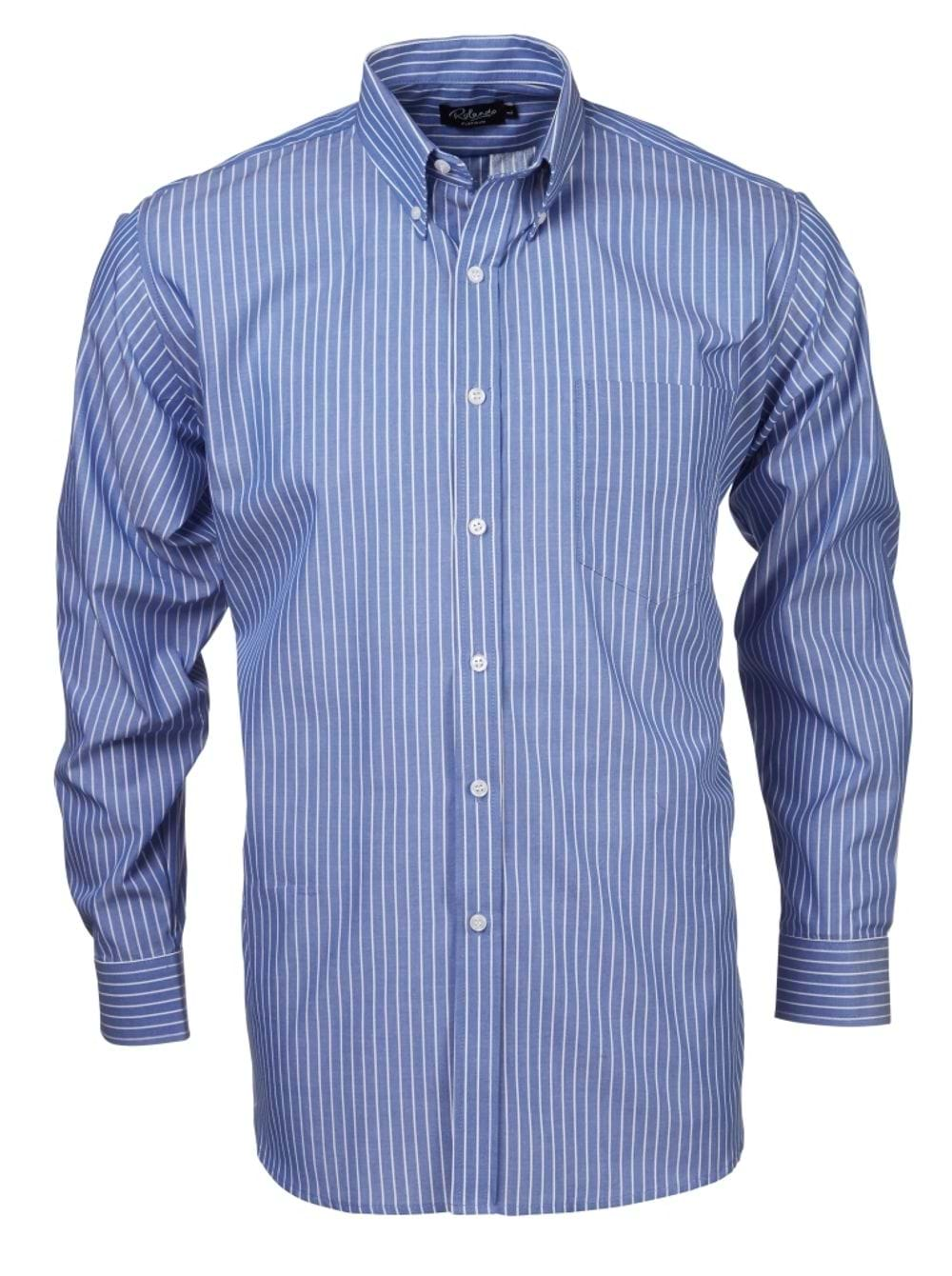 Mens N04 L/S Shirt - French Blue-0