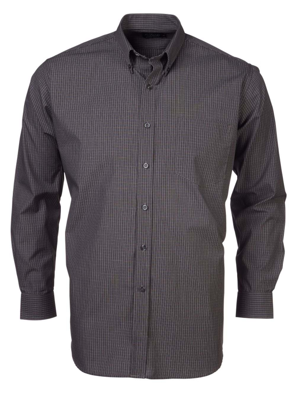 Mens P05 L/S Shirt - Charcoal-0