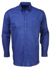 Mens S05 L/S Shirt - French blue-0