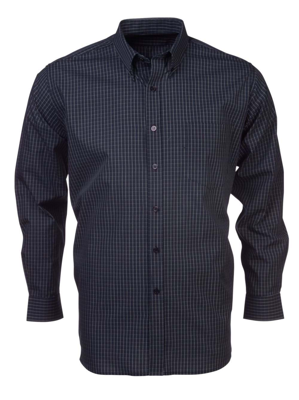 Mens S09 L/S Shirt - Navy-0