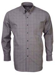 Mens S11 L/S Shirt - Charcoal-0