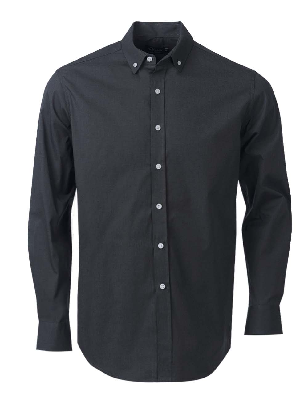 Mens Hamilton K263 L/S Shirt Charcoal-0