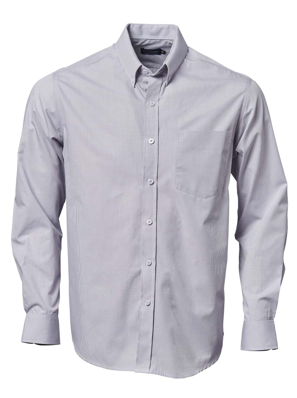 Mens Windsor K236 L/S Shirt - Grey-0