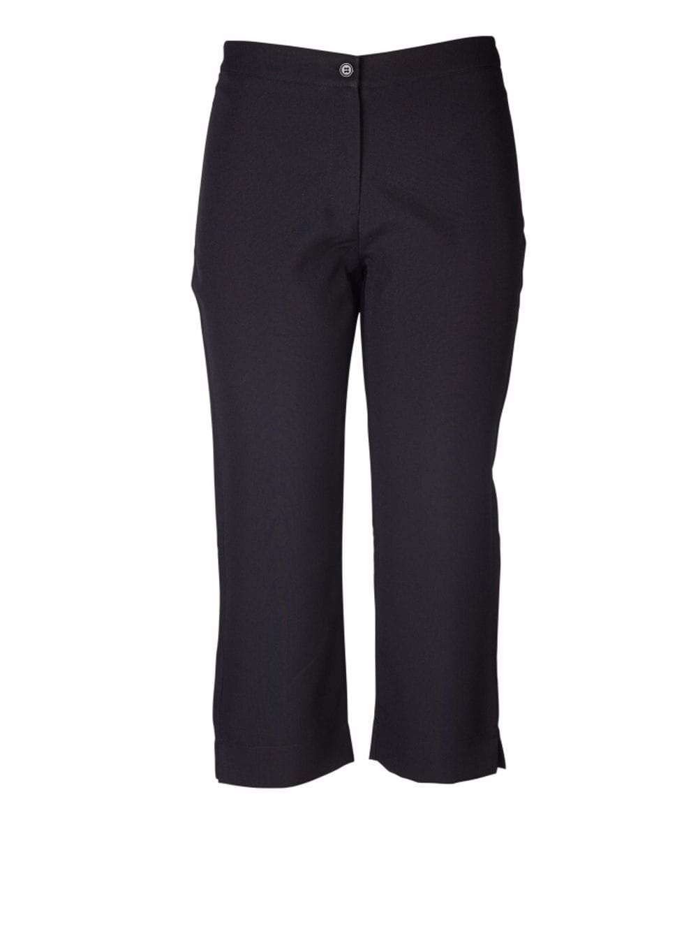 Louise Capri 3/4 Pants - Black-0