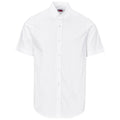 Mens Short Sleeve Brushed Cotton Twill Moderna Shirt