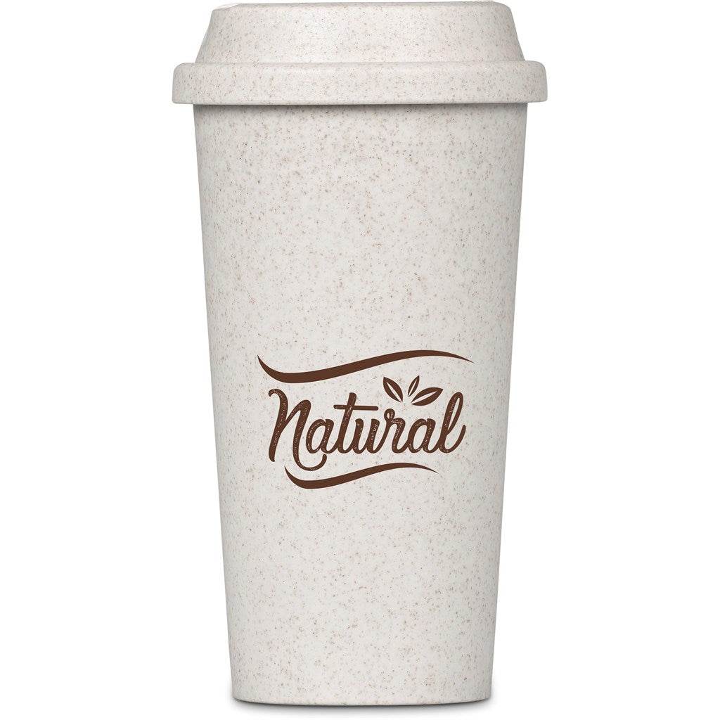 Okiyo Katagi Wheat Straw Double-Wall Tumbler – 450ml-0