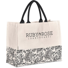 Okiyo Hana Printed Cotton Tote-0