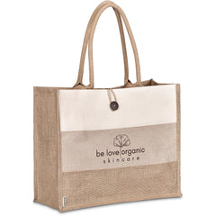 Okiyo Fukei Jute & Cotton Tote-0