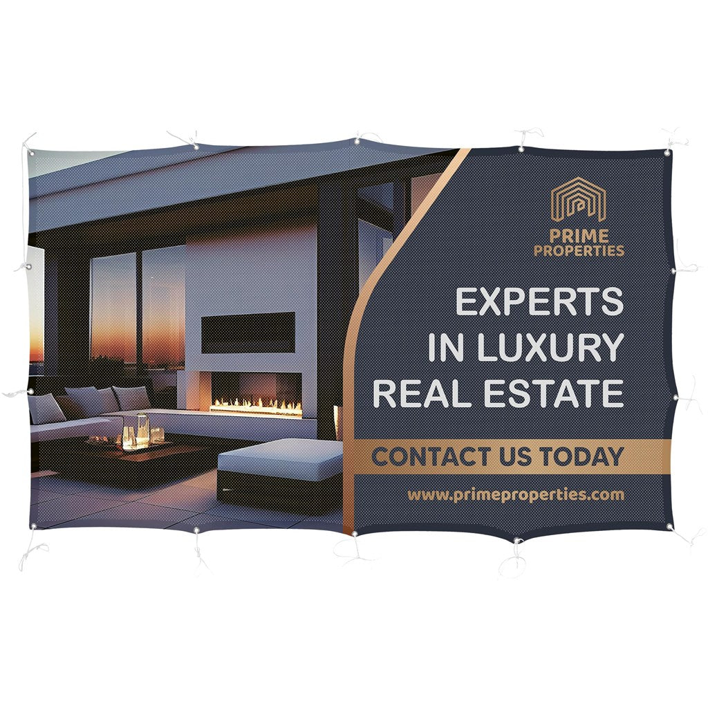 Sublimated Airtex Fabric Fence Banner 2m x 1.2m-0