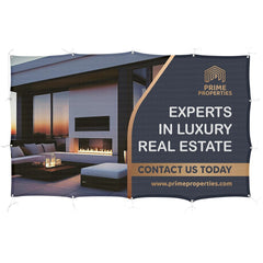 Sublimated Airtex Fabric Fence Banner 2m x 1.2m-0