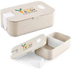 Okiyo Machi Wheat Straw Lunch Box-0