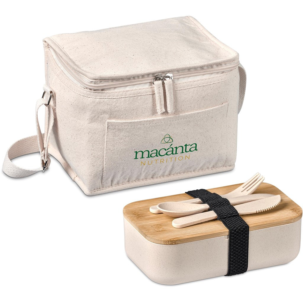 Okiyo Kura Cotton & Wheat Straw Lunch Set-0