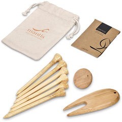 Okiyo Nikko Bamboo Golf Accessories Set-0