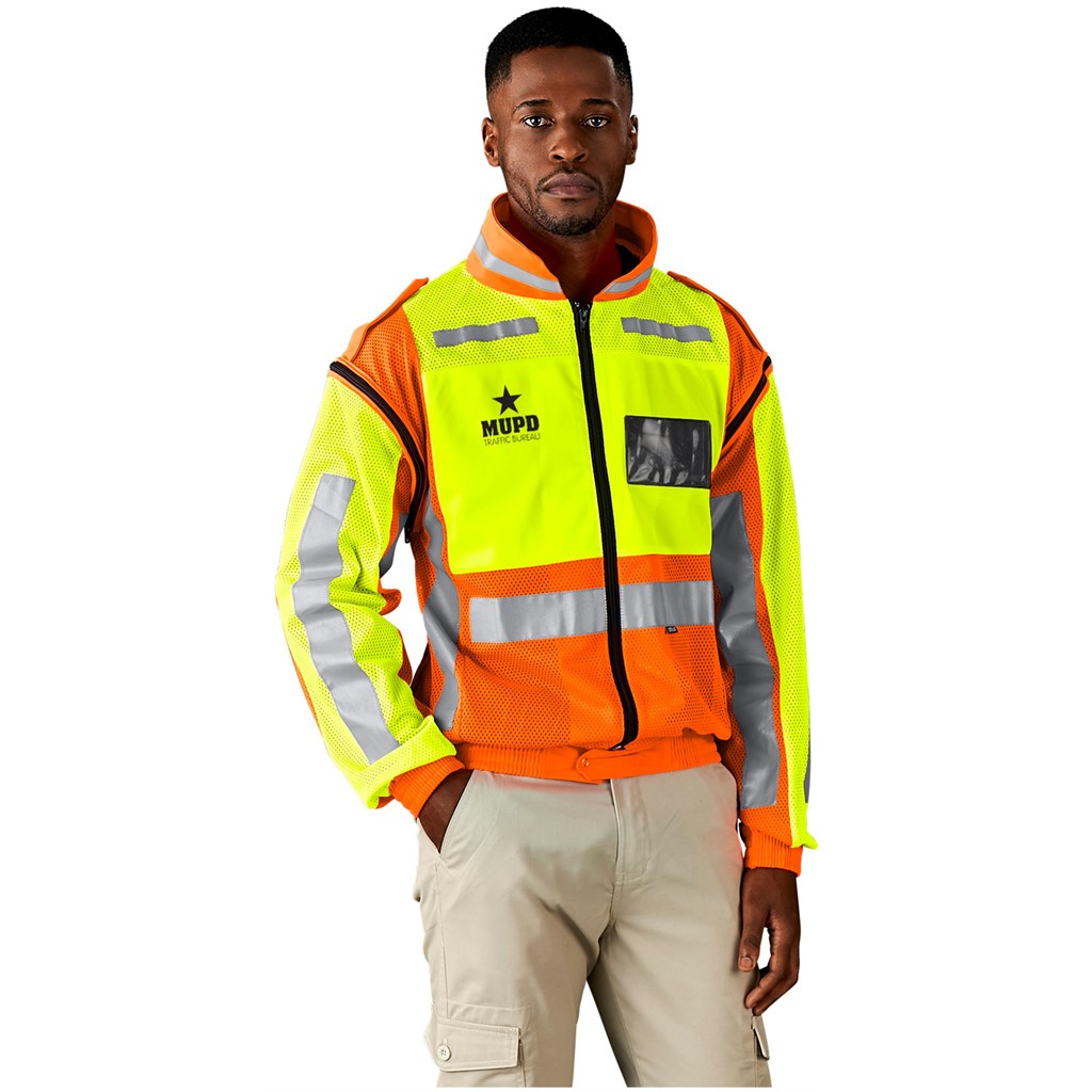 Metro Two-Tone Hi-Viz Reflective Zip-Off Jacket-0