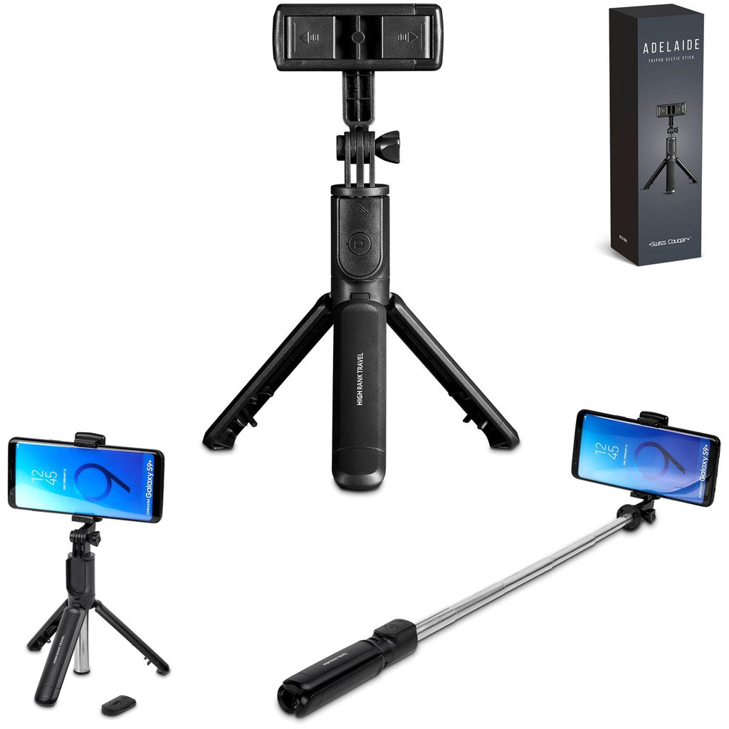 Swiss Cougar Adelaide Tripod Selfie Stick-0