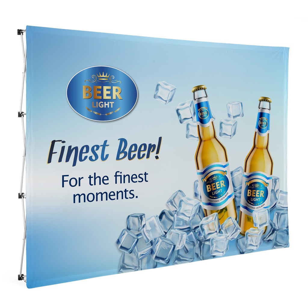 Legend Straight Banner Wall 3m x 2.25m-2