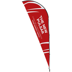 Legend 2M Sublimated Sharkfin Double-Sided Flying Banner - 1 complete unit-3