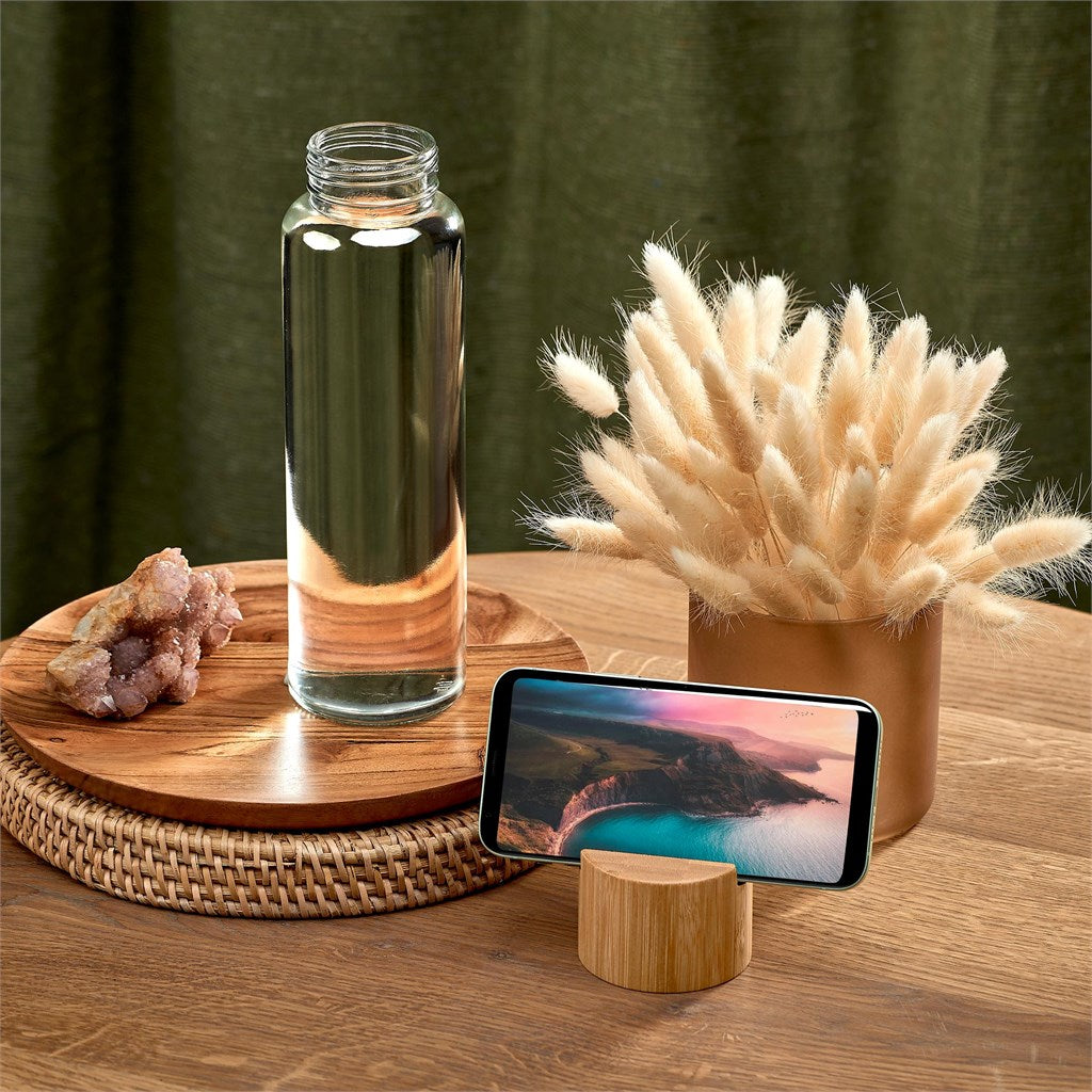 Okiyo Kenko Phone Stand Glass Water Bottle – 700ml-7