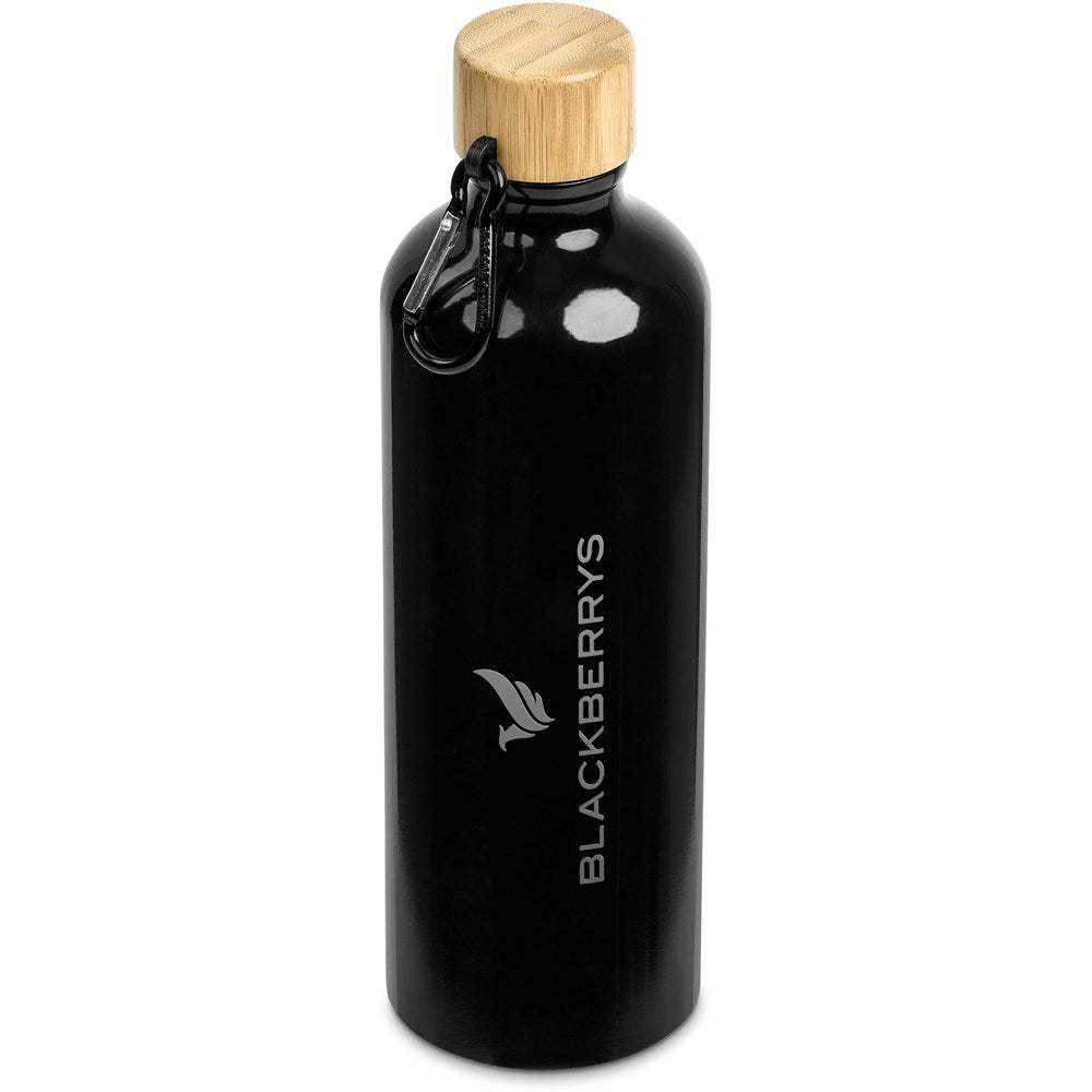 Serendipio Origen Aluminium & Bamboo Water Bottle – 750ml-1