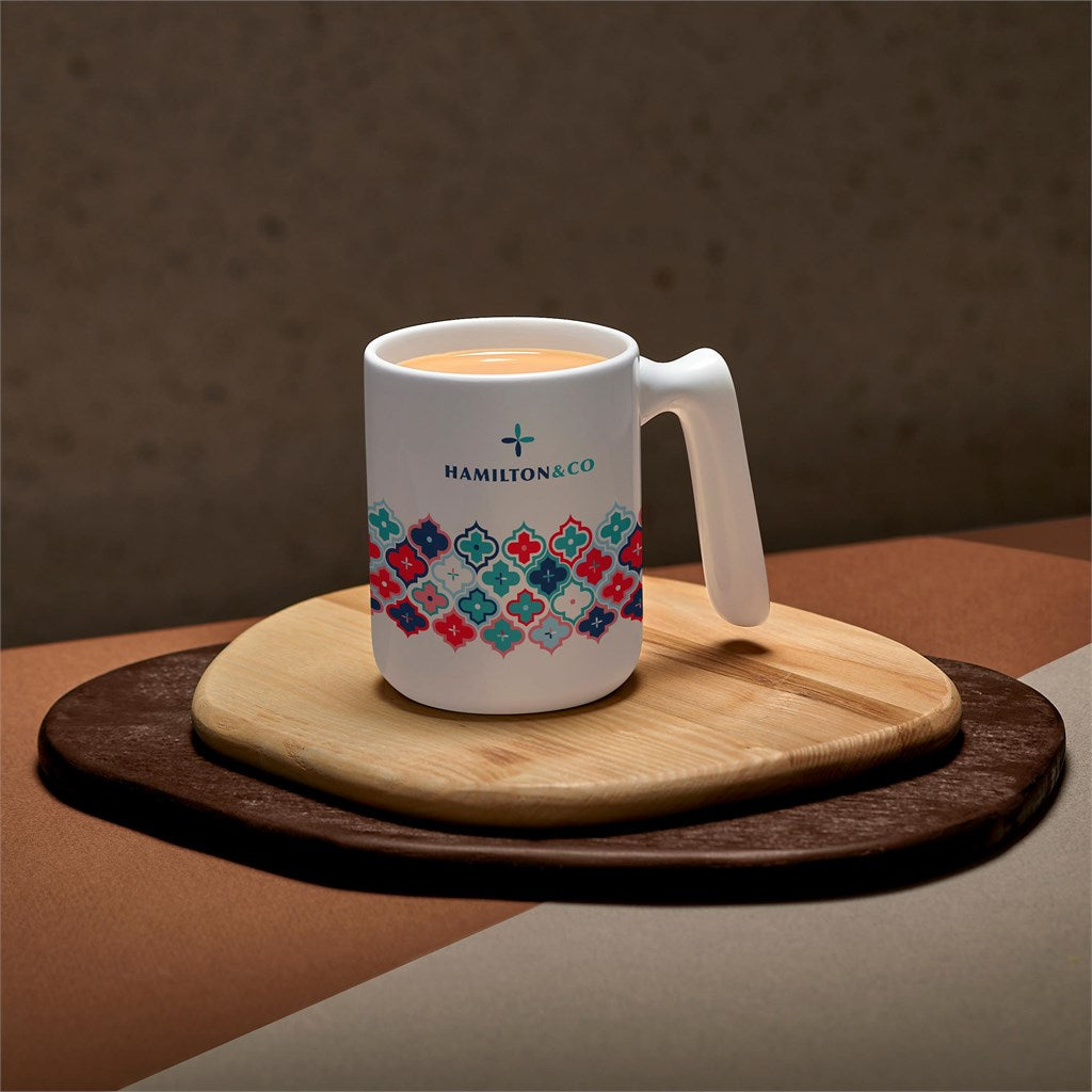 Serendipio Jenkins Sublimation Ceramic Coffee Mug - 480ml-4