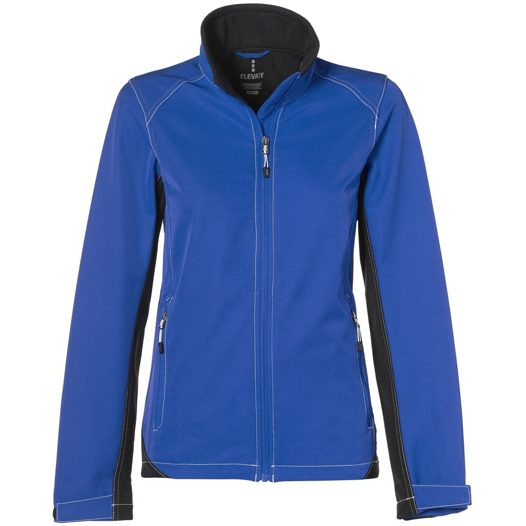 Ladies Iberico Softshell Jacket - Blue-0