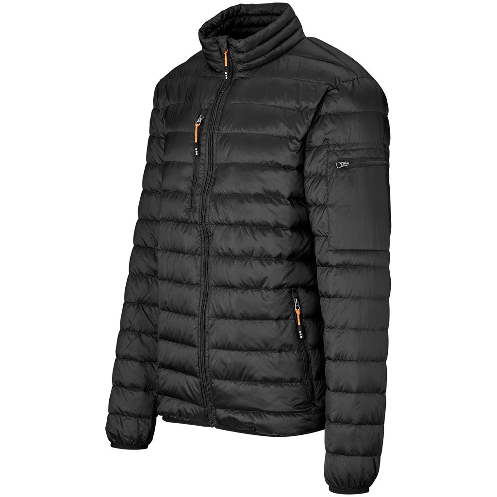 Mens Scotia Light Down Jacket - Black-4