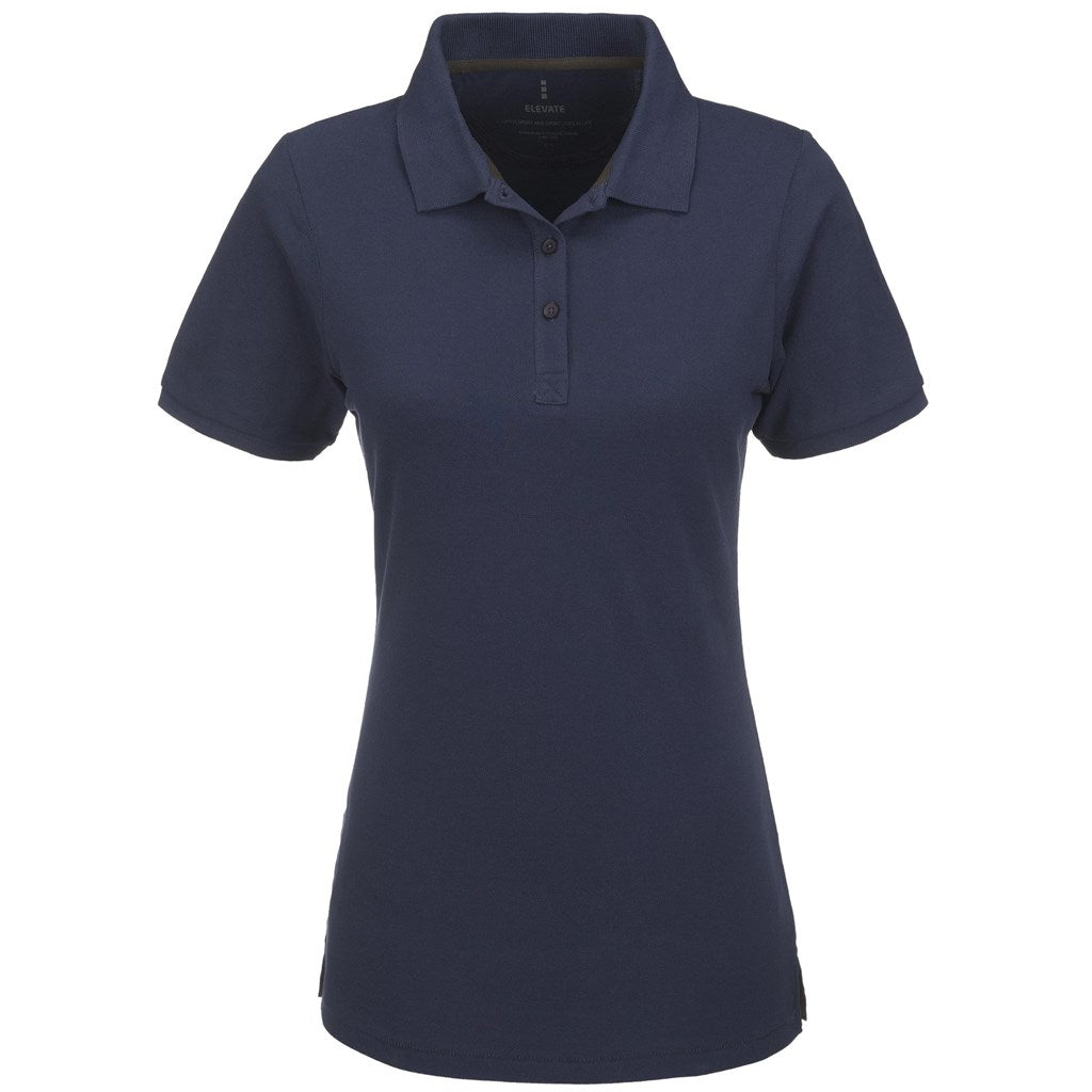 Ladies Calgary Golf Shirt - Navy-0