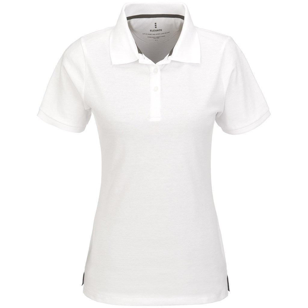 Ladies Calgary Golf Shirt - White-0