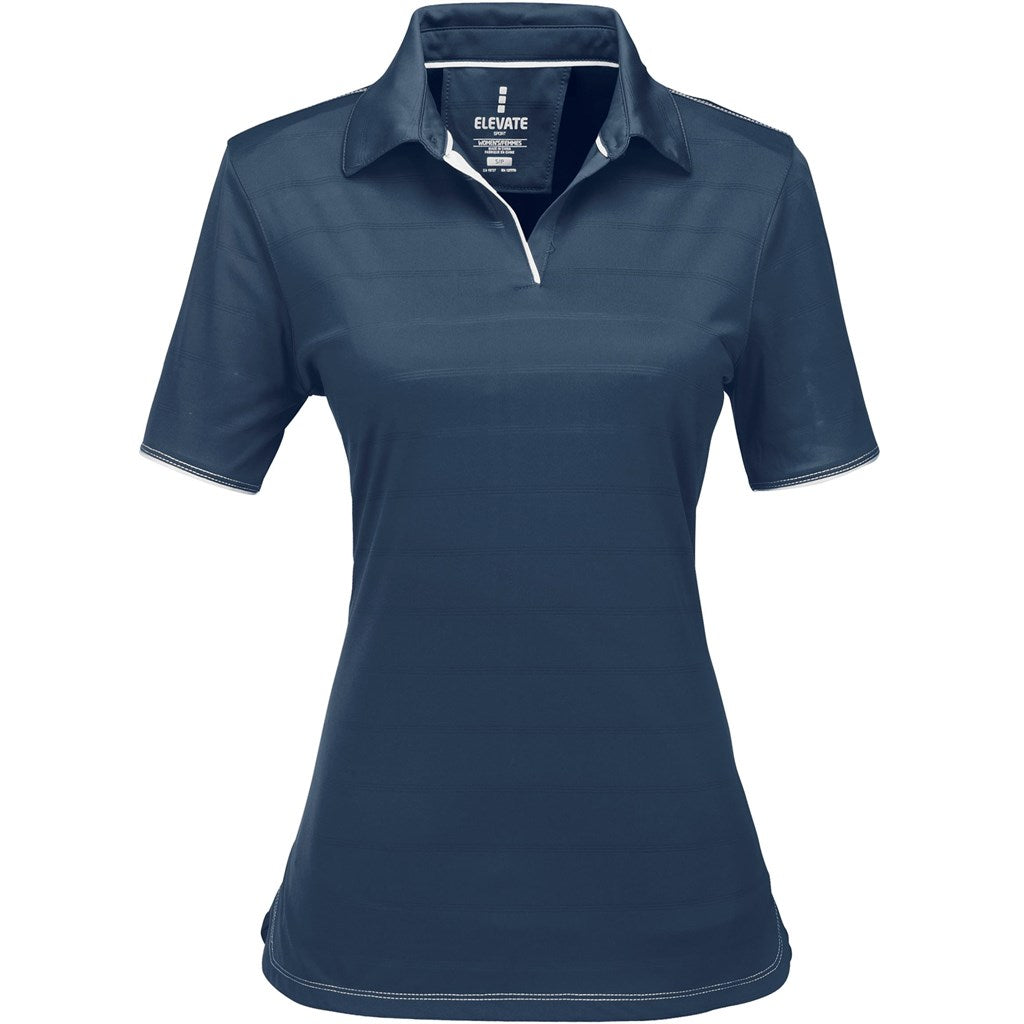 Ladies Prescott Golf Shirt - Blue-0