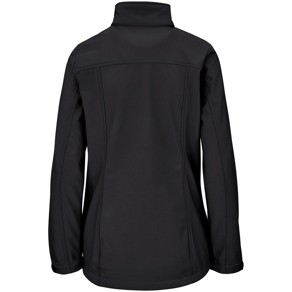 Ladies Maxson Softshell Jacket - Black-1