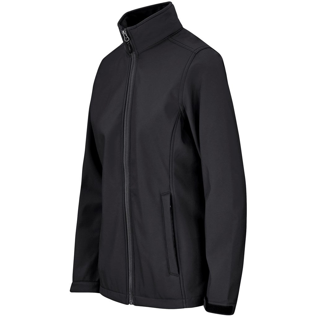 Ladies Maxson Softshell Jacket - Black-2