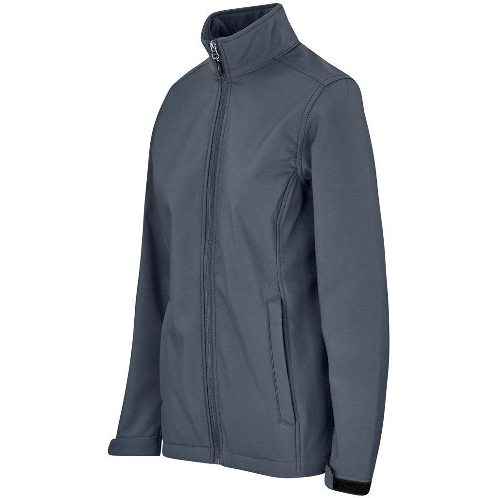 Ladies Maxson Softshell Jacket - Grey-2