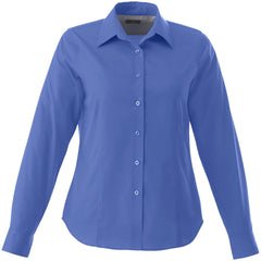 Ladies Long Sleeve Wilshire Shirt - Royal Blue-0