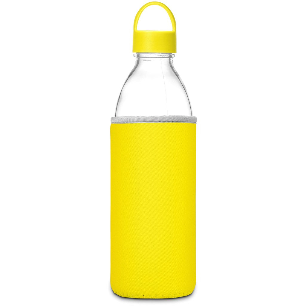 Kooshty Big Swing Neo Glass Water Bottle – 850ml - Yellow-1