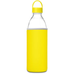 Kooshty Big Swing Neo Glass Water Bottle – 850ml - Yellow-1