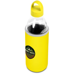 Kooshty Big Swing Neo Glass Water Bottle – 850ml - Yellow-2