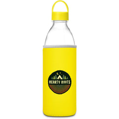 Kooshty Big Swing Neo Glass Water Bottle – 850ml - Yellow-0