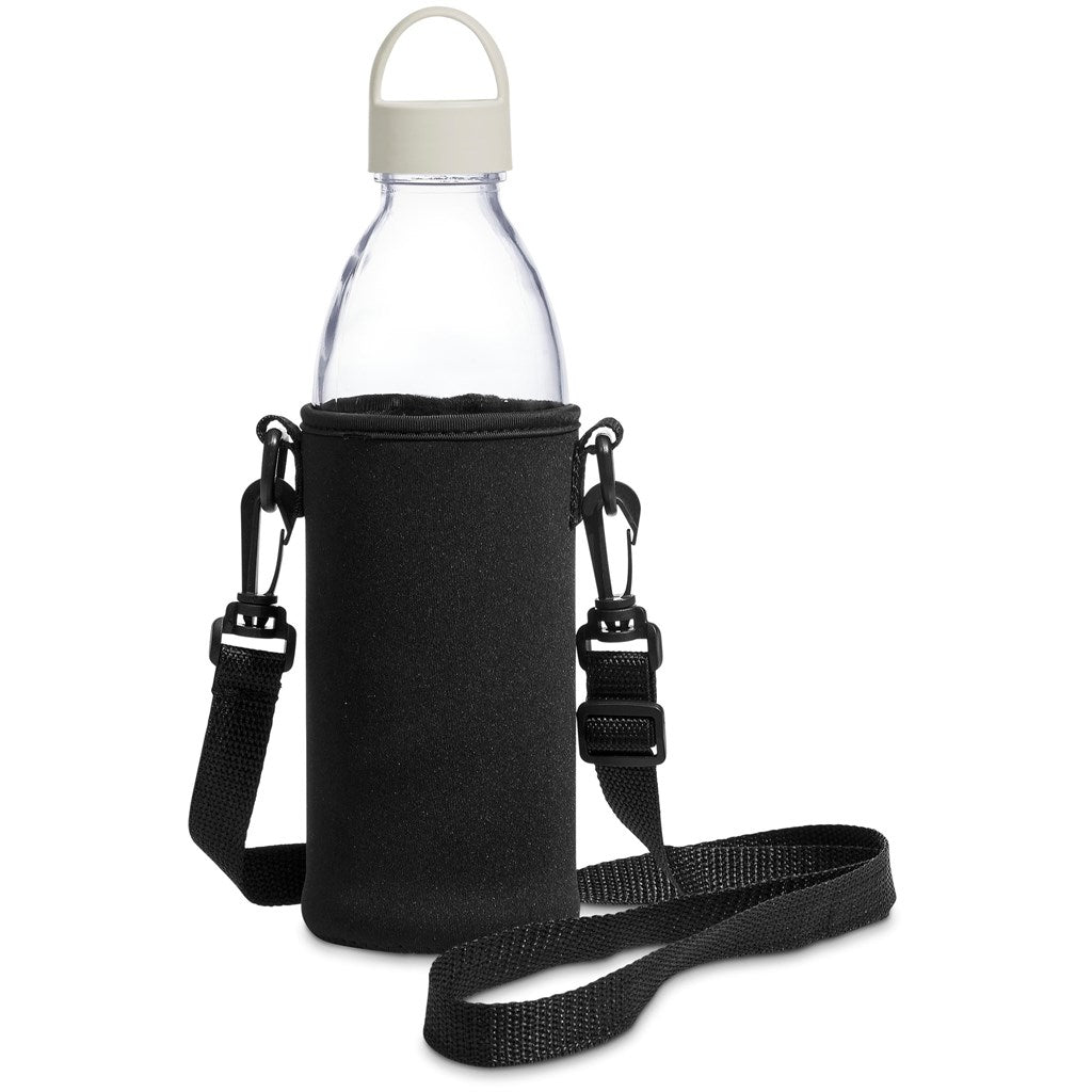Kooshty Hands-Free Glass Water Bottle – 850ml - Cream-3