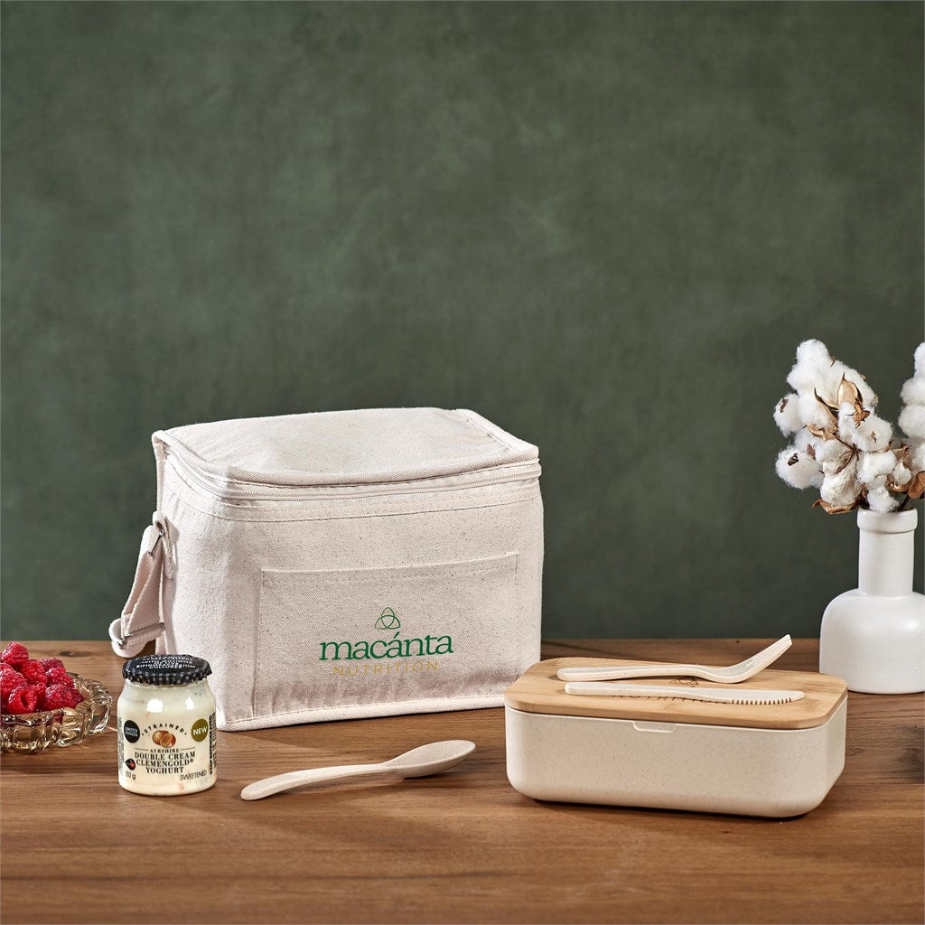 Okiyo Kura Cotton & Wheat Straw Lunch Set-4