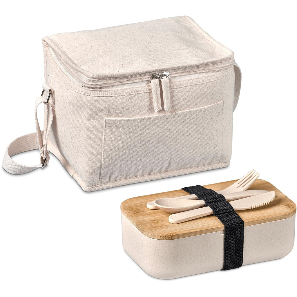 Okiyo Kura Cotton & Wheat Straw Lunch Set-6