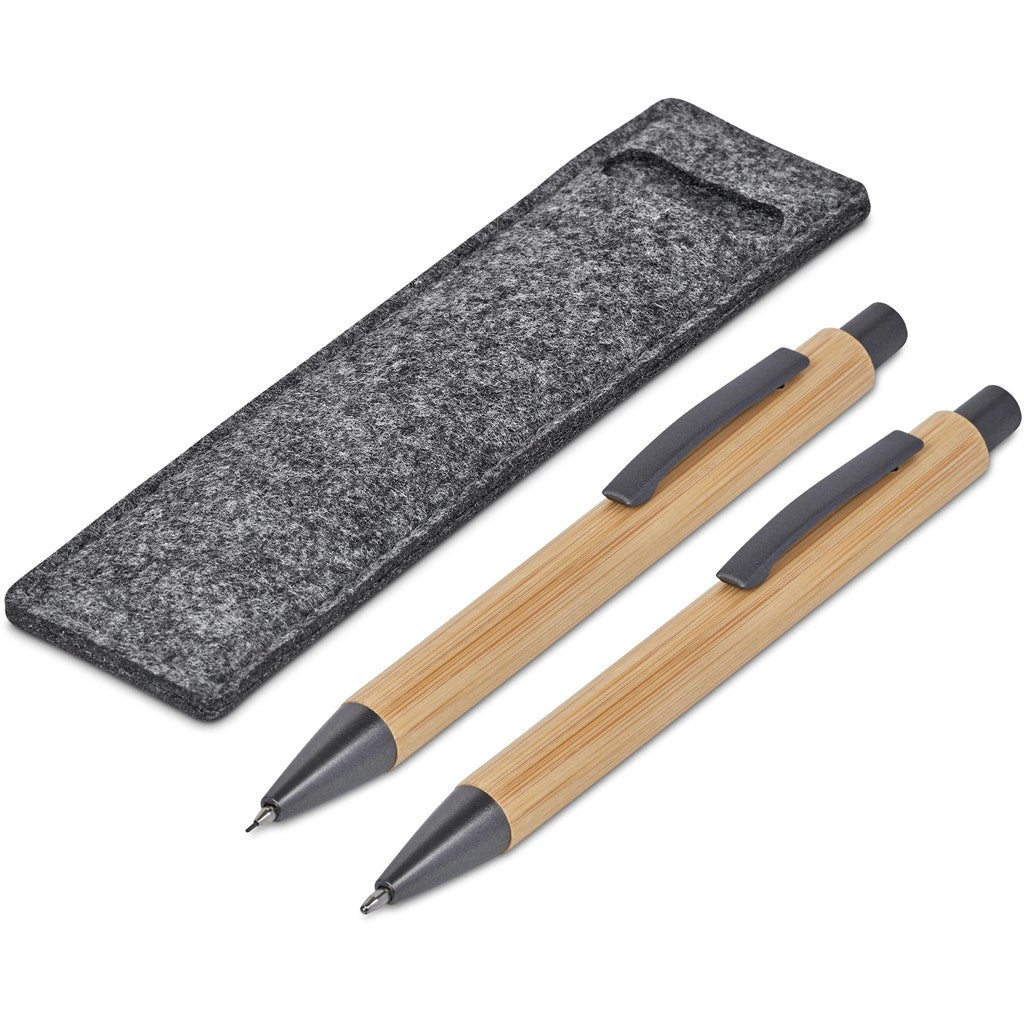 Okiyo Jona Bamboo Ball Pen & Pencil Set-14