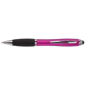 Ballpoint with Rubber Grip and Stylus