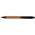 Bamboo Ballpoint Pen with Plastic Trims