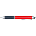 Curved Design Logo Light Up Ballpoint Pen
