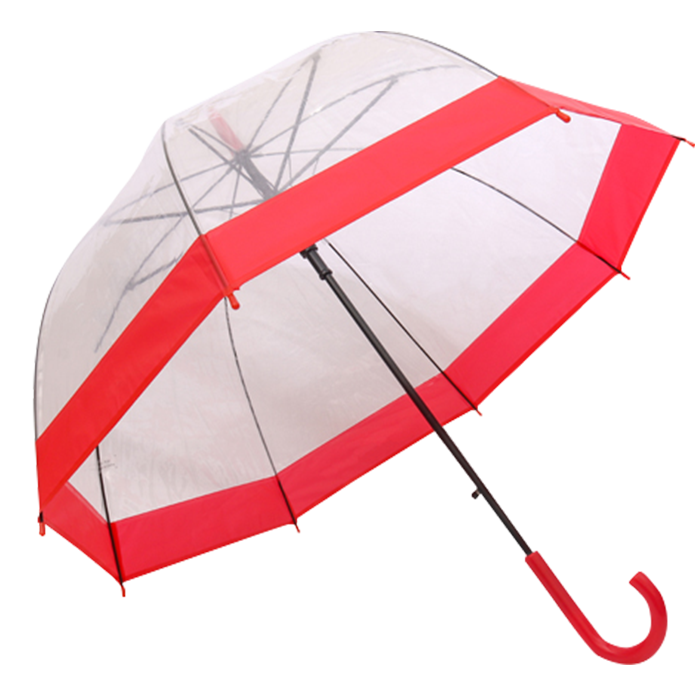 Dome Shaped Clear Umbrella
