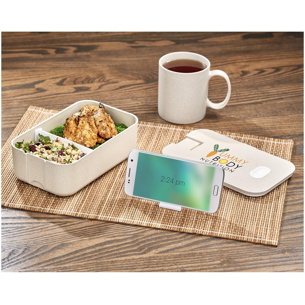 Okiyo Machi Wheat Straw Lunch Box-14